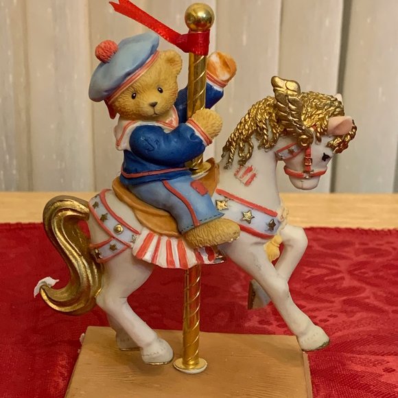 Cherished Teddies - Bill - Friends Like You Are Always True Blue - Carousel - Picture 4 of 9